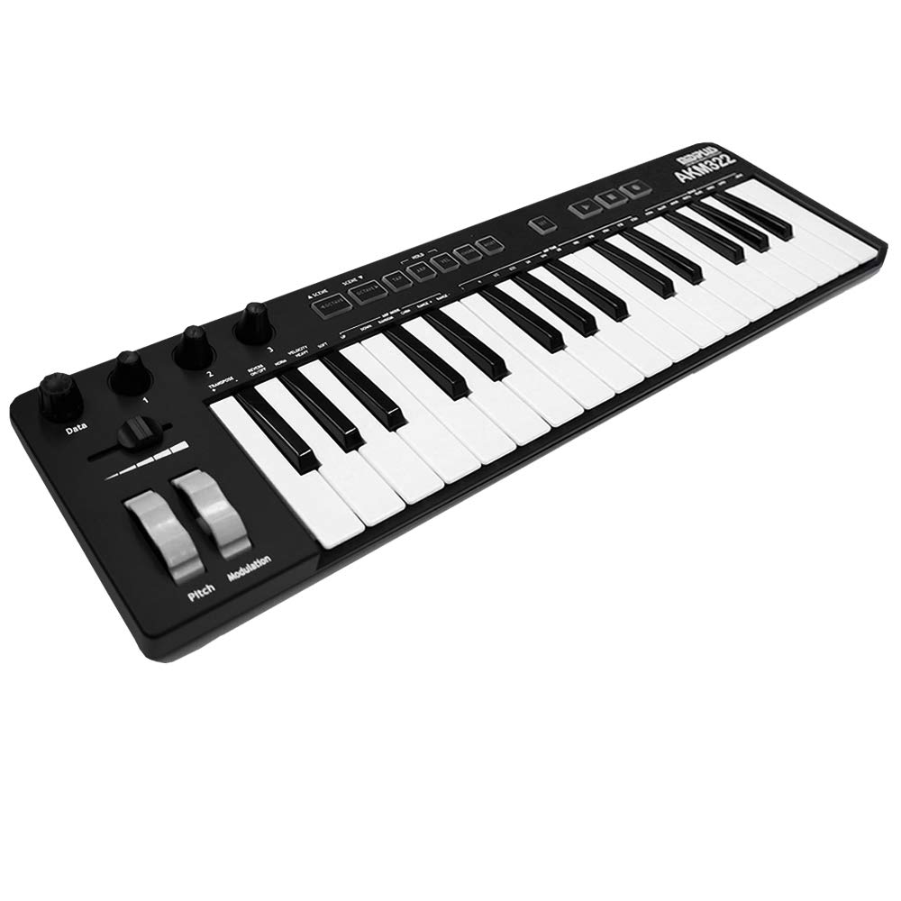Amazon | AKM322 32-Key Midiキーボードコントローラ DTM定番ソフト